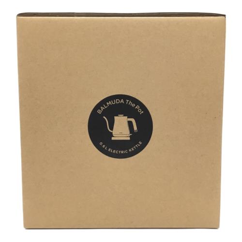 電気ケトル ブラック KPT01JP BALMUDA(バルミューダ) 未使用品