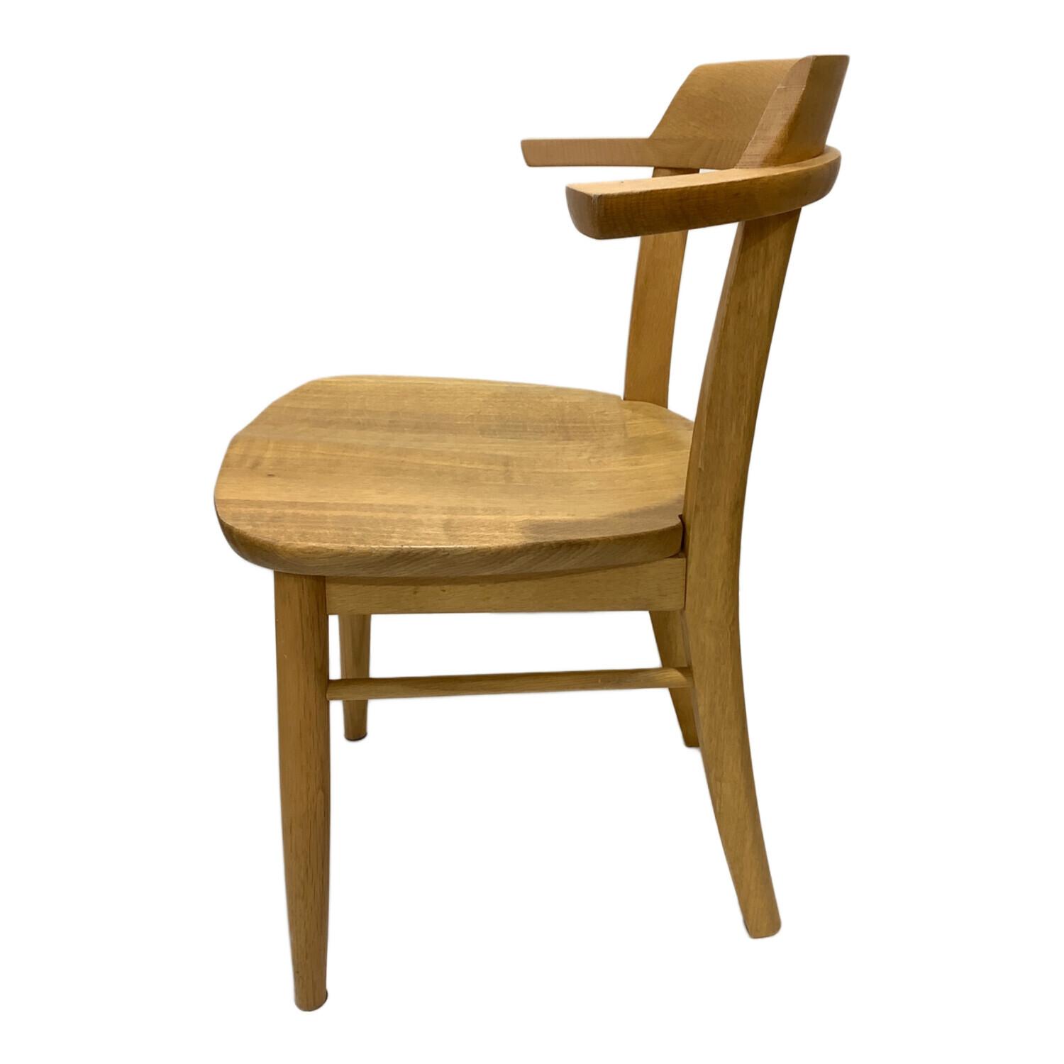 柏木工 (カシワモッコウ) ダイニングチェア ナチュラル ナラ材