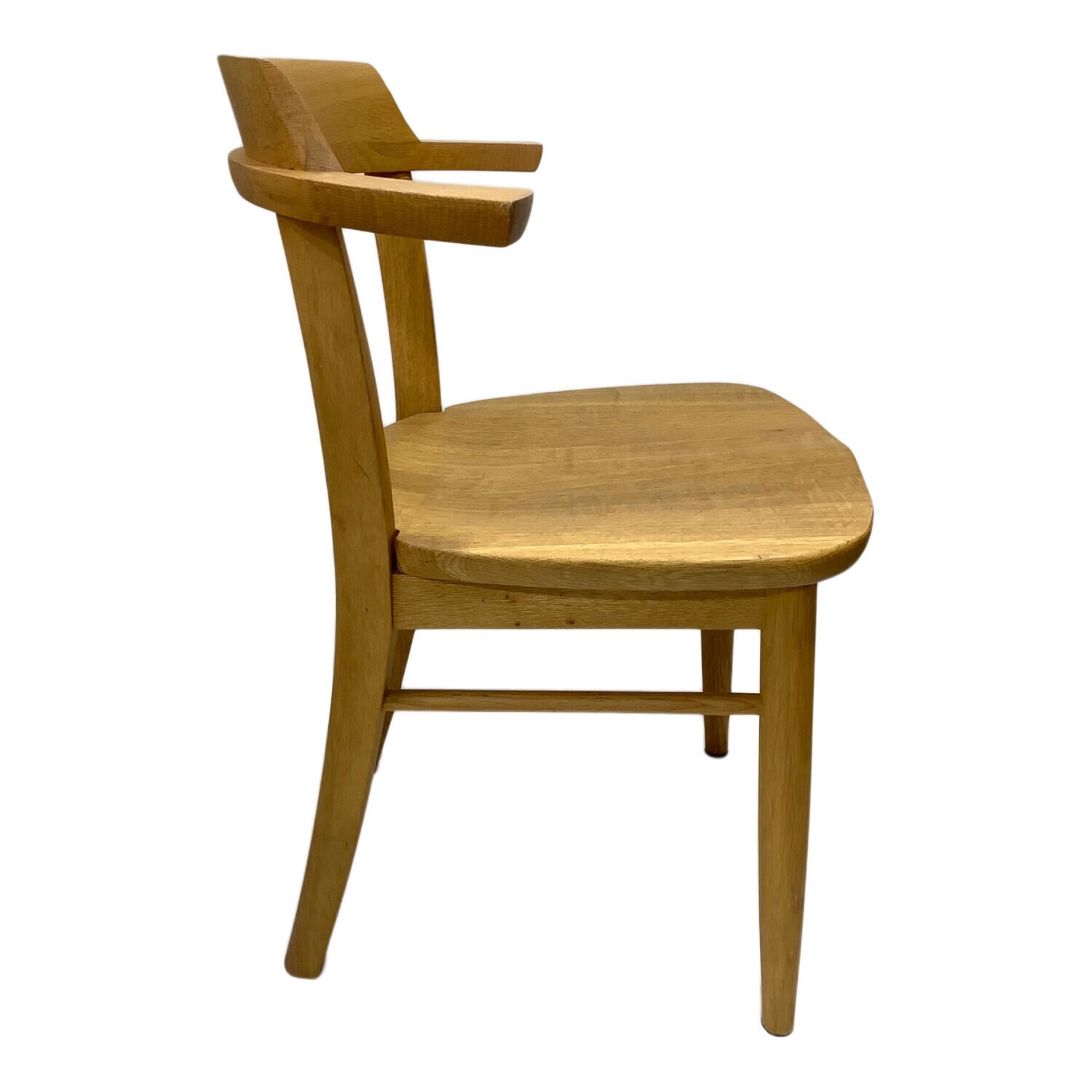 柏木工 (カシワモッコウ) ダイニングチェア ナチュラル ナラ材