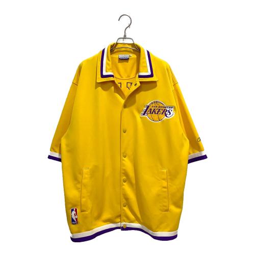 REEBOK (リーボック) LAKERS ウォームアップウェア SIZE L イエロー