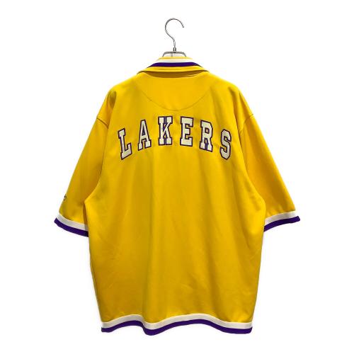 REEBOK (リーボック) LAKERS ウォームアップウェア SIZE L イエロー