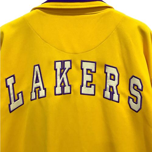 REEBOK (リーボック) LAKERS ウォームアップウェア SIZE L イエロー