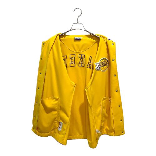 REEBOK (リーボック) LAKERS ウォームアップウェア SIZE L イエロー