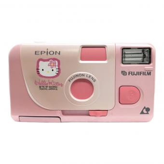 フィルムカメラ HELLO KITTY(ハローキティ) メタリックピンク EPiON(エピオン)×FUJIFILM Corporation(富士フィルム) ジャンク品