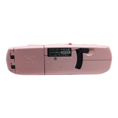 フィルムカメラ HELLO KITTY(ハローキティ) メタリックピンク EPiON(エピオン)×FUJIFILM Corporation(富士フィルム) ジャンク品