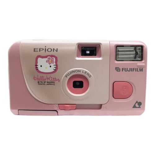 フィルムカメラ HELLO KITTY(ハローキティ) メタリックピンク EPiON(エピオン)×FUJIFILM Corporation(富士フィルム) ジャンク品