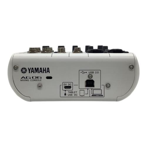 YAMAHA (ヤマハ) ウェブキャスティングミキサー AG06