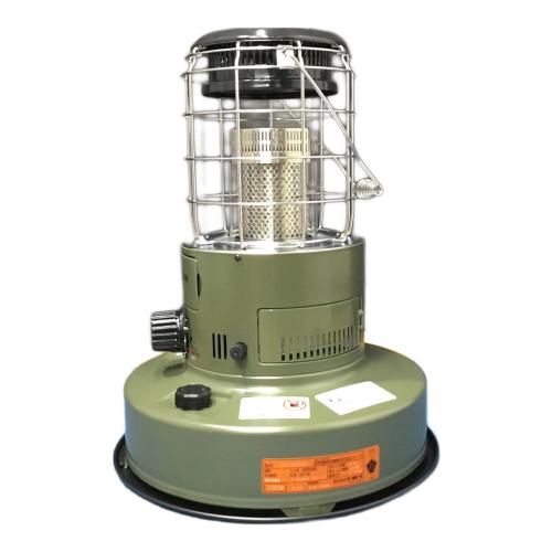 石油ストーブ RR-GER25 2023年製 グリーン×シルバー 収納ケース付 PSCマーク(石油系)有