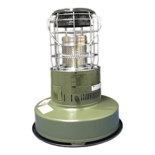 石油ストーブ RR-GER25 2023年製 グリーン×シルバー 収納ケース付 PSCマーク(石油系)有