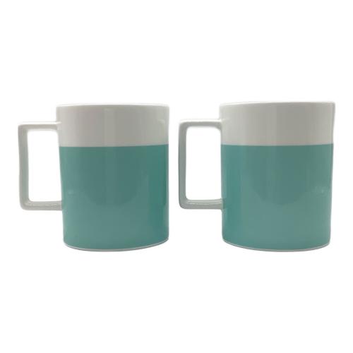 TIFFANY & Co. (ティファニー) マグカップ カラーブロック ペアセット