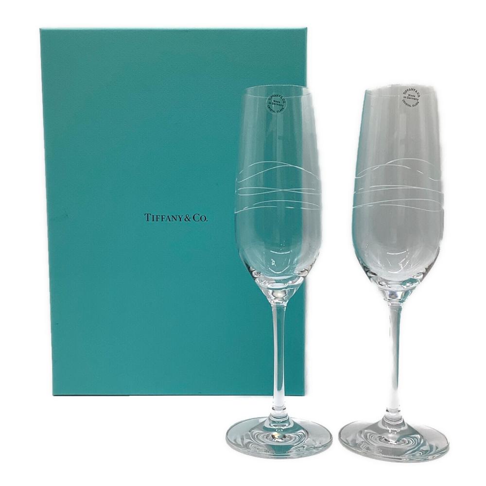 TIFFANY & Co. (ティファニー) シャンパングラス カデンツ ペアセット