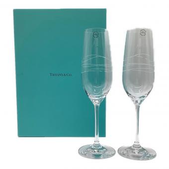 TIFFANY & Co. (ティファニー) シャンパングラス カデンツ ペアセット