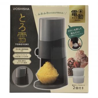 とろ雪 カキ氷器 DTS-B5BK DOSHISHA(ドウシシャ) 未使用品
