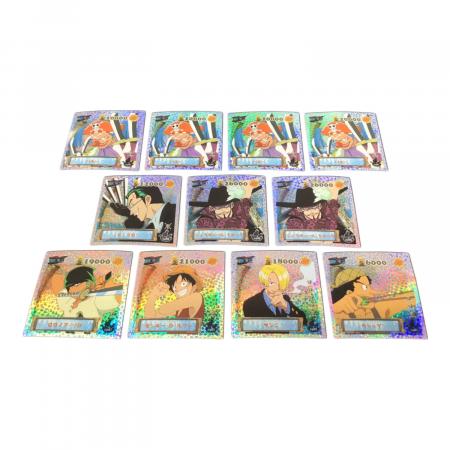 レトロワンピースカード　シール　まとめ売り ONE PIECE(ワンピース) シールセット(2000年表記) レトロホビー