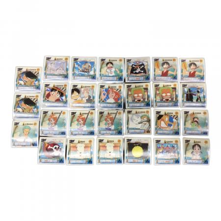 レトロワンピースカード　シール　まとめ売り ONE PIECE(ワンピース) シールセット(2000年表記) レトロホビー