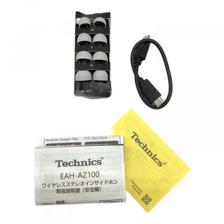 動作確認済 Technics AZ100 シルバー 完全ワイヤレスイヤホン シルバー EAH-AZ100-S [ワイヤレス(左右分離