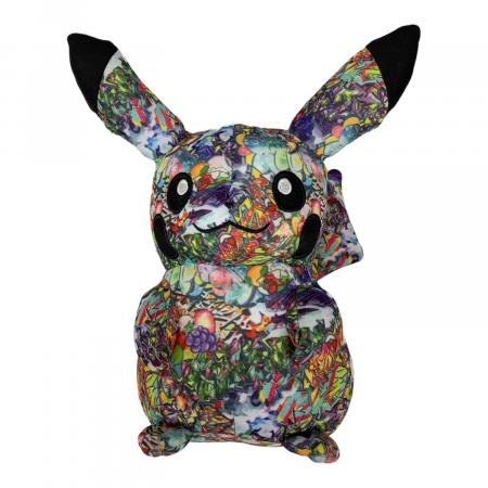激レア ポケモンセンター　渋谷　ピカチュウ　グラフィティ総柄　ぬいぐるみ 限定品 Pokémon Center シブヤ限定 ピカチュウ グラフィティ総柄 ｜トレファク