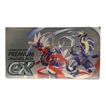 ポケモンカードゲーム スカーレット＆ヴァイオレット プレミアムトレーナーボックスex 未開封品