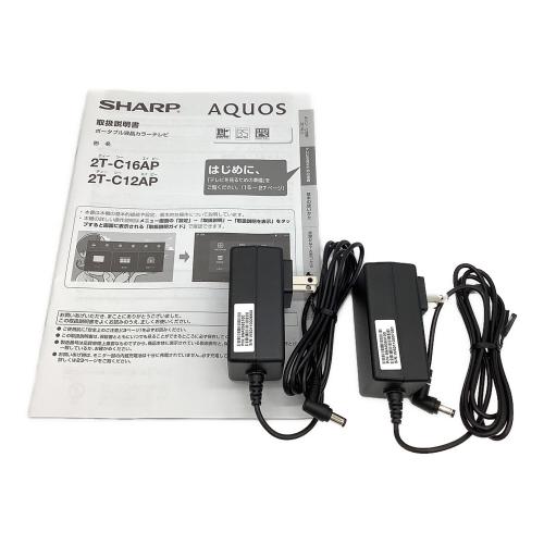 SHARP (シャープ) ポータブル液晶テレビ 2T-C12AP 2020年製 12インチ