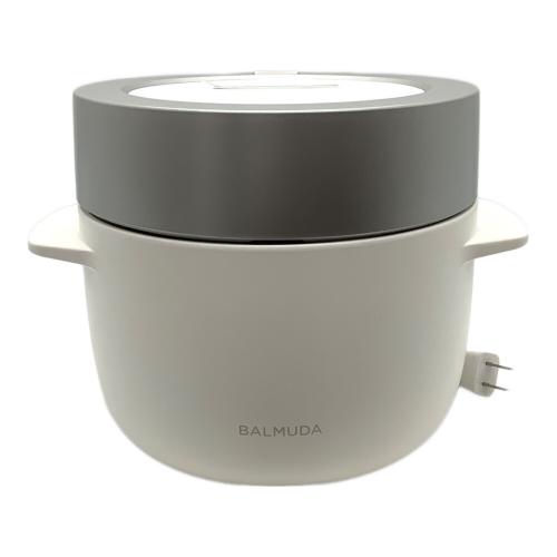 BALMUDA (バルミューダ) The Gohan K03A ホワイト 炊飯器