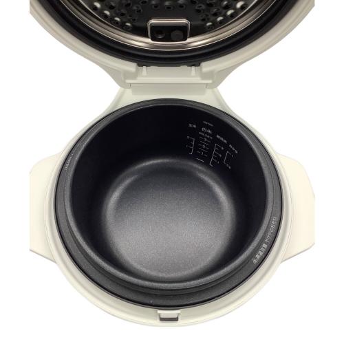 BALMUDA (バルミューダ) The Gohan K03A ホワイト 炊飯器