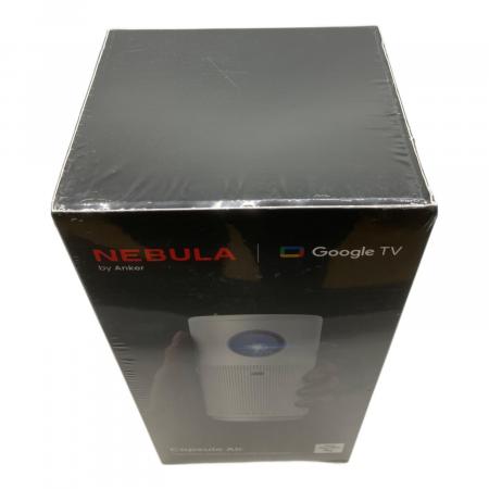 NEBULA プロジェクター本体 シルバー ジャンク品 Nebula】世界初のAndroid TV搭載モバイルレーザープロジェクター