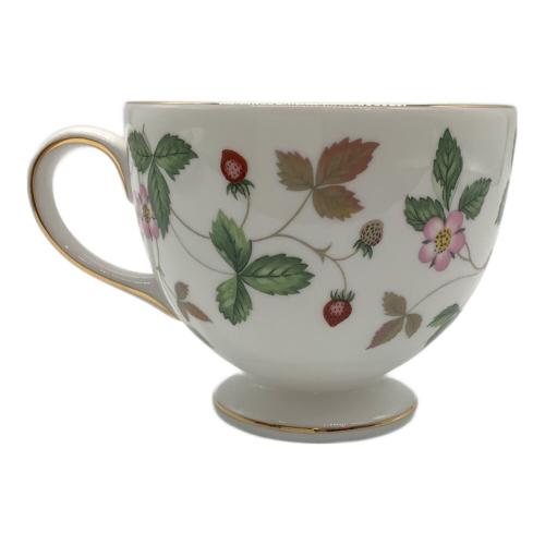 Wedgwood (ウェッジウッド) ワイルドストロベリー カップ&ソーサー スプーンつき
