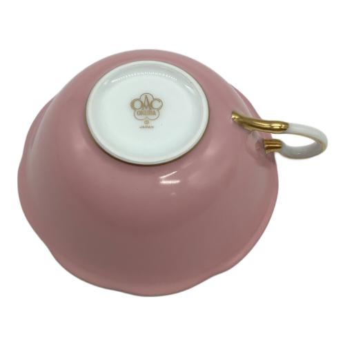 大倉陶園 (オオクラトウエン) カップ&ソーサー ペアセット 春秋 色蒔き