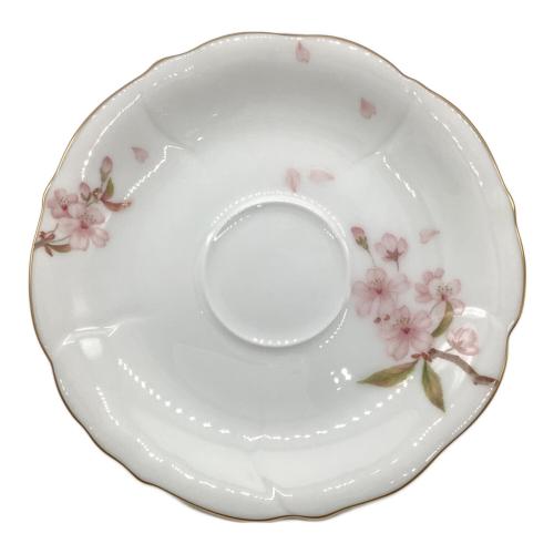 大倉陶園 (オオクラトウエン) カップ&ソーサー ペアセット 春秋 色蒔き