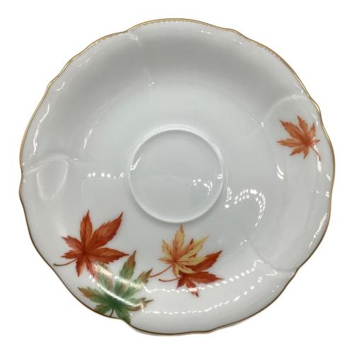 大倉陶園 (オオクラトウエン) カップ&ソーサー ペアセット 春秋 色蒔き
