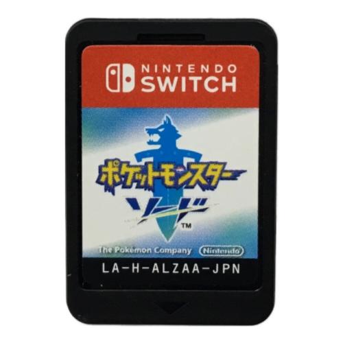 ポケットモンスター ソード Nintendo Switch用ソフト CERO A (全年齢対象)pokemon(ポケモン)