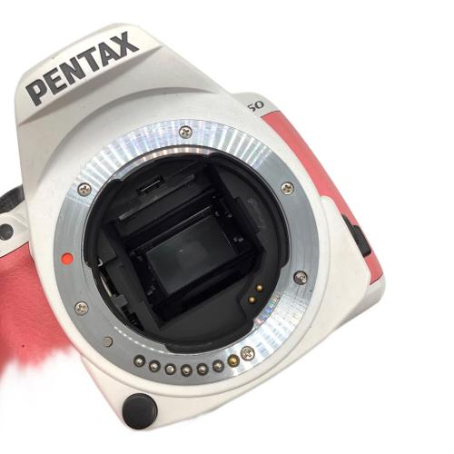 PENTAX (ペンタックス) K-50 ダブルレンズキット ホワイト デジタル一眼レフカメラ