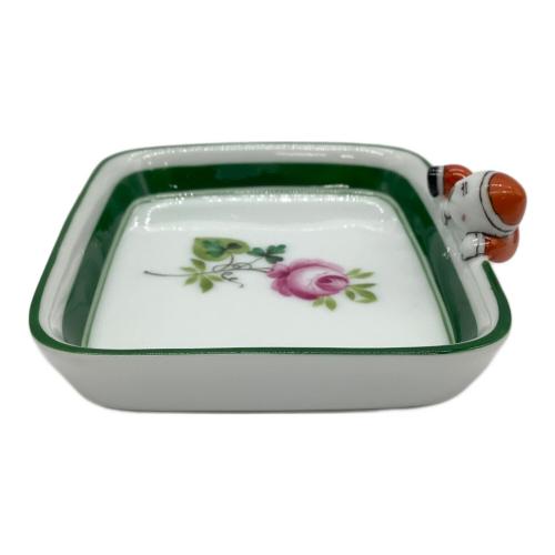 Herend (ヘレンド) 小皿 ヨジノボリサンタ マンダリン