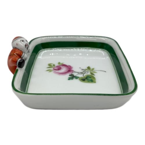 Herend (ヘレンド) 小皿 ヨジノボリサンタ マンダリン