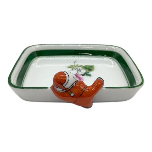 Herend (ヘレンド) 小皿 ヨジノボリサンタ マンダリン