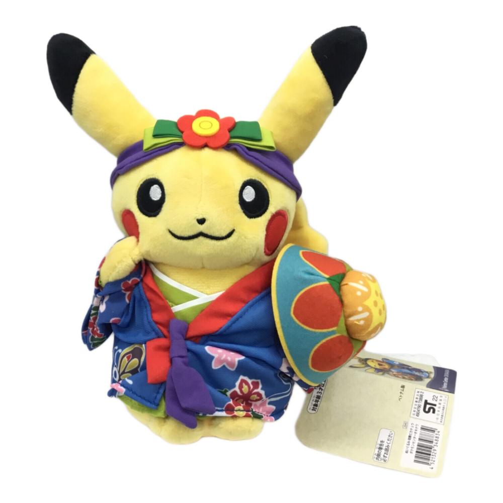 ぬいぐるみ 琉舞ピカチュウ ポケモンセンターオキナワ タグ付