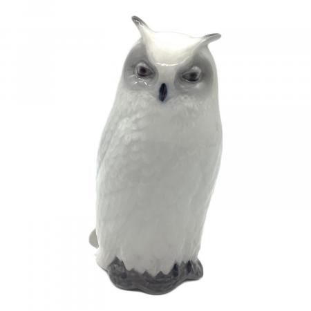 ★美品・幸運のホクロ★ ロイヤルコペンハーゲン置物　フィギュリン　フクロウ ROYAL COPENHAGEN (ロイヤル・コペンハーゲン) フクロウ フィギュリン