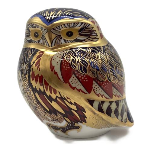 ROYAL CROWN DERBY (ロイヤルクラウンダービー) ペーパーウェイト リトルフクロウ