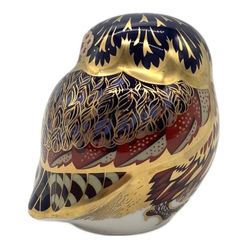 ROYAL CROWN DERBY (ロイヤルクラウンダービー) ペーパーウェイト リトルフクロウ