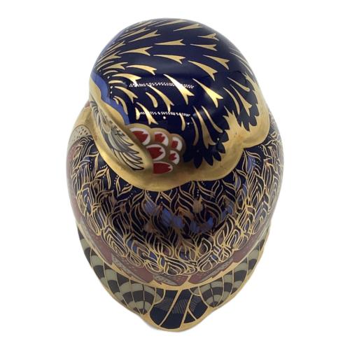 ROYAL CROWN DERBY (ロイヤルクラウンダービー) ペーパーウェイト リトルフクロウ