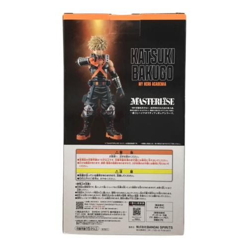 爆豪勝己 僕のヒーローアカデミア 一番くじ MASTERLISE 僕のヒーローアカデミア 相反する思い BANDAI NAMCO(バンダイナムコ) 未開封品