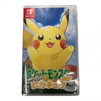 ポケモン ポケットモンスター Let’s Go！ ピカチュウ Nintendo Switch用ソフト CERO A (全年齢対象)