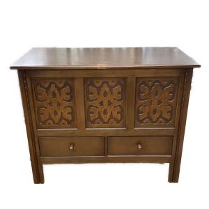 heathland furniture アンティークブランケットボックス ブラウン