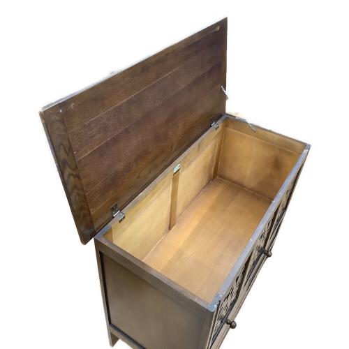 heathland furniture アンティークブランケットボックス ブラウン