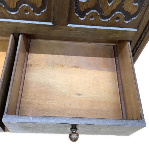 heathland furniture アンティークブランケットボックス ブラウン