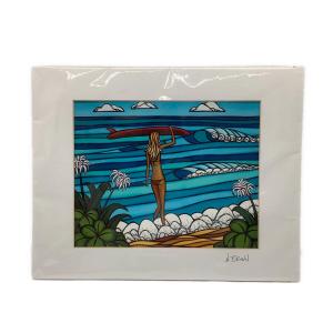 Heather Brown (ヘザーブラウン) Surf Stroll 絵画