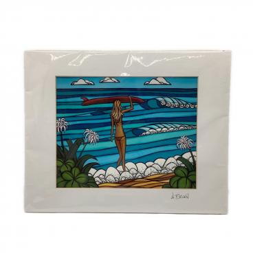 Heather Brown (ヘザーブラウン) Surf Stroll 絵画｜トレファクONLINE