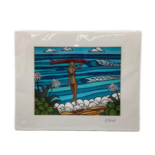 Heather Brown (ヘザーブラウン) Surf Stroll 絵画