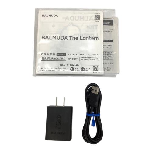 BALMUDA (バルミューダ) The Lantern LEDランタン L02A ブラック
