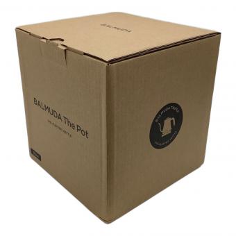 BALMUDA (バルミューダ) The Pot 電気ケトル ブラック KPT01JP-BK 未使用品